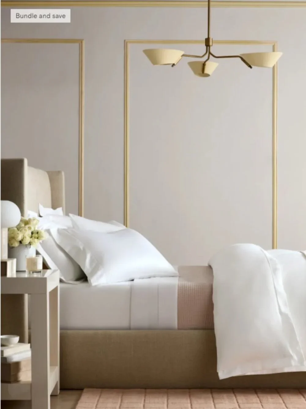 NWOT Quince Signature Giza Cotton Duvet Cover | Full/Queen White | Retail $124